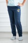 Брюки детские Спортсмен индиго меланж