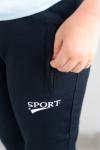 Брюки подростковые Спринтер черный