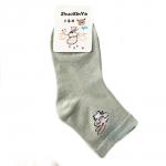 ZhuoXin Ya, носки детские, цвет: ФИСТАШКОВЫЙ, размер 14-16