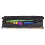 Пенал косметичка на молнии Brauberg Цветы (227301)