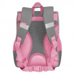 Ранец школьный ортопедический Grizly Мяу с сумкой для обуви 8 л RAm-084-1/1 (229524)