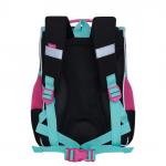 Ранец школьный ортопедический Grizly Ночь с сумкой для обуви 8 л RAm-084-2/1 (229525)