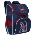 Ранец школьный ортопедический Grizly College с сумкой для обуви 8 л RAm-085-1/2 (229527)