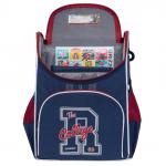 Ранец школьный ортопедический Grizly College с сумкой для обуви 8 л RAm-085-1/2 (229527)