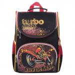Ранец школьный ортопдеический Grizly Turbo с сумкой для обуви 8 л RAm-085-5/1 (229528)