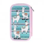 Пенал для девочек Юнландия Ламы (228111)