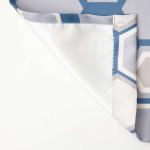 Штора Блэкаут печать white Paint forms 0173  145*260