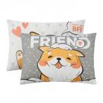Комплект наволочек "Этель" Best friend 50х70 см - 2 шт, 100% хлопок, бязь