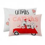 Комплект наволочек "Этель" Catmas 50х70 см - 2 шт, 100% хлопок, бязь