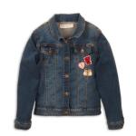 Джинсовая куртка. Девочка.