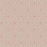 Штора Блэкаут печать матовый Forms 0101 красный 145*260