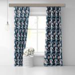 Штора Блэкаут печать white Eastern 1038197929  145*260