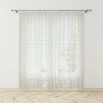 Штора Тюль лен печать Childlike 0040 мульти 145*260