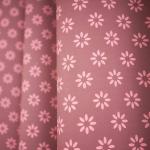 Штора Блэкаут печать матовый Village 0030 бордо 145*260