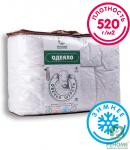 14/035н  Одеяло ов шерсть (520) тк хлопковая (80/20)  Реноме,  140*205  1.5 сп