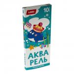 Ааф-002 Акварель FUNNY FRIENDS, 10 цветов, б/к