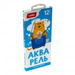 Алф-002 Акварель FUNNY FRIENDS, 12 цветов, б/к