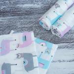 Набор детских пеленок поплин 4 шт 73/120 2137/1