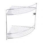 ARTEX Полка настенная угловая двухъярусная, Rianbow, арт.29 15 35