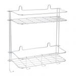 ARTEX Полка настенная двойная с крючком Slim арт.27 10 34