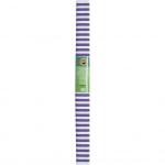 Креп-бумага Koh-I-Noor, бело-фиолетовая полоска, 2000х500 мм