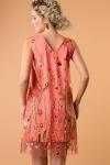 Платье Мелани коралл (П-214-4)