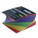 Блок бумажный четырехцветный, спираль, 8х8х4 см, офсет 80гр