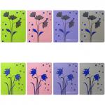 Дневник для старших классов, ACTION! FLOWERS, обл. PU, 48 листов, цвета ассорти