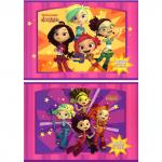 Альбом для рисования, А4, 210х297 мм, 24 л, скоба, 100 г/м2, картон мелованный, СКАЗОЧНЫЙ ПАТРУЛЬ, 2 дизайна, белый