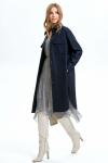 Полупальто 601001 темно синее