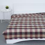 Плед Ромбики 100% ПАН 500 гр цвет красный