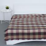 Плед Рогожка 100% ПАН 500 гр цвет красный