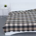 Плед Зигзаг 100% ПАН 500 гр цвет черный