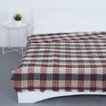 Плед Кресты 100% ПАН 500 гр цвет красный