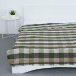 Плед Зигзаг 100% ПАН 500 гр цвет зеленый