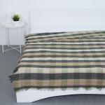 Плед Рогожка 100% ПАН 500 гр цвет зеленый