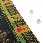 Игра настольная "Миллионер de LUXE", игровое поле, карточки, банкноты, жетоны, ORIGAMI, 01828