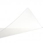 Коврик-подкладка настольный для письма сверхпрочный (500*1200 мм), прозрачный, 1мм, BRAUBERG, 237372