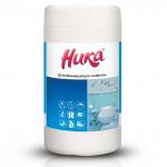 Дезинфицирующие салфетки влажные 60шт НИКА, для обработки рук и поверхностей, ш/к 02148