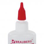 Клей канцелярский BRAUBERG-СУПЕР (для бумаги, картона, дерева), 45 г., 228417