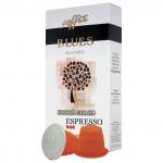 Капсулы для кофемашин NESPRESSO, Красный апельсин, натуральный кофе, BLUES, 10 шт*5 г, ш/к 01218