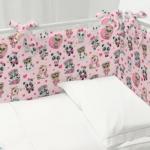 Бортики "Непоседа" (120х34-2шт;60х34-2шт) рис. 13175-1 Малыши девочки