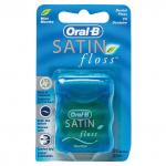 Зубная нить 25м ORAL-B (Орал-би) Satin floss, ш/к 18258