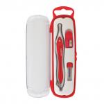 Готовальня BRAUBERG "Extra", 3 предмета (циркуль 120мм, точилка, грифель), в пенале, 210685