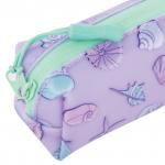 Пенал-косметичка BRAUBERG прямоугольный, мягкий, Sea World, 21х5х5 см, 229253