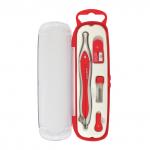 Готовальня BRAUBERG "Extra", 4 предмета (циркуль 120мм, точилка, отвёртка, грифель), 210686