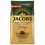Кофе в зернах JACOBS Crema, 1000г, вакуумная упаковка, ш/к 78882