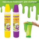 Клей канцелярский двусторонний ЮНЛАНДИЯ, 30мл, с узким и широким аппликаторами, 227536