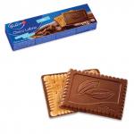 Печенье BAHLSEN (Бальзен) "Choco Leibniz Milk",сливочное в молочном шоколаде,125г,ГЕРМАНИЯ,ш/к 90008