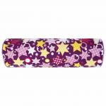 Пенал-тубус ПИФАГОР на молнии, ПВХ, Звездочки, 20х7 см, 229267